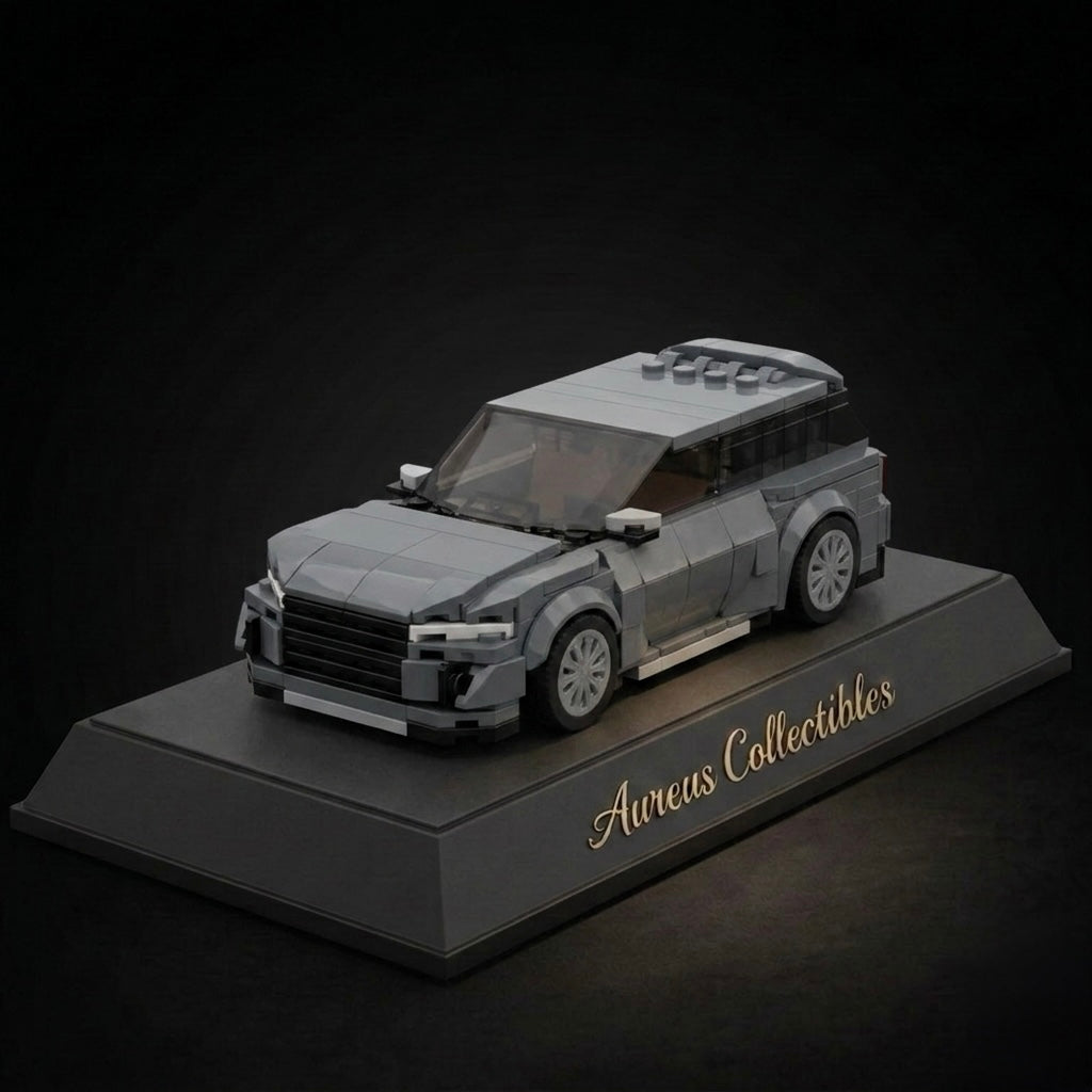 Building Block Sports Car Assembled Model Toy