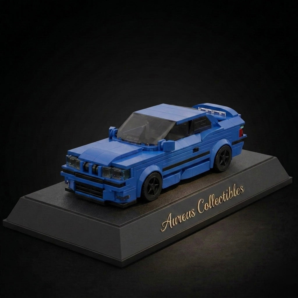 E36 Boy Splicing Building Blocks Toy Car Model