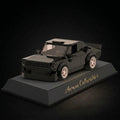 Assembled Plastic Car Model Display
