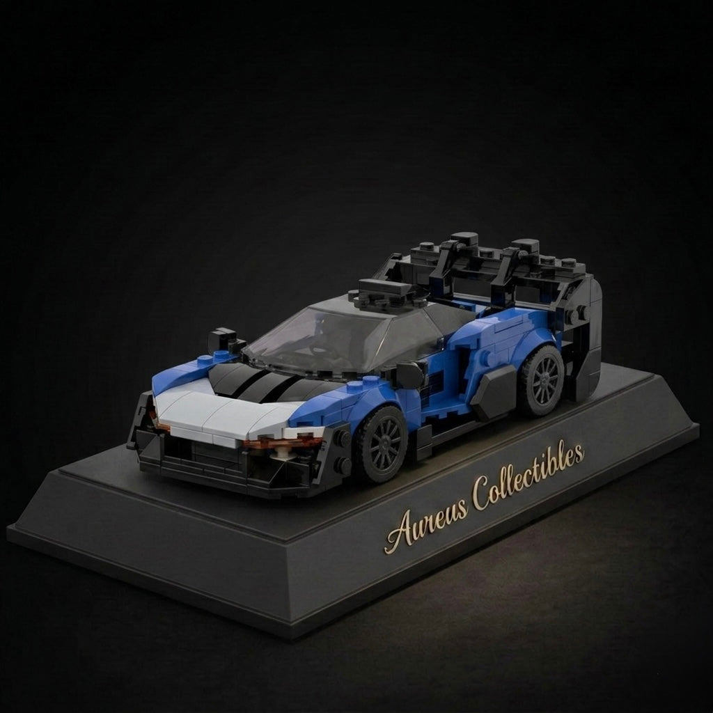 Serena GTR Small Particle Moc Racing Car Model Building Blocks Toy