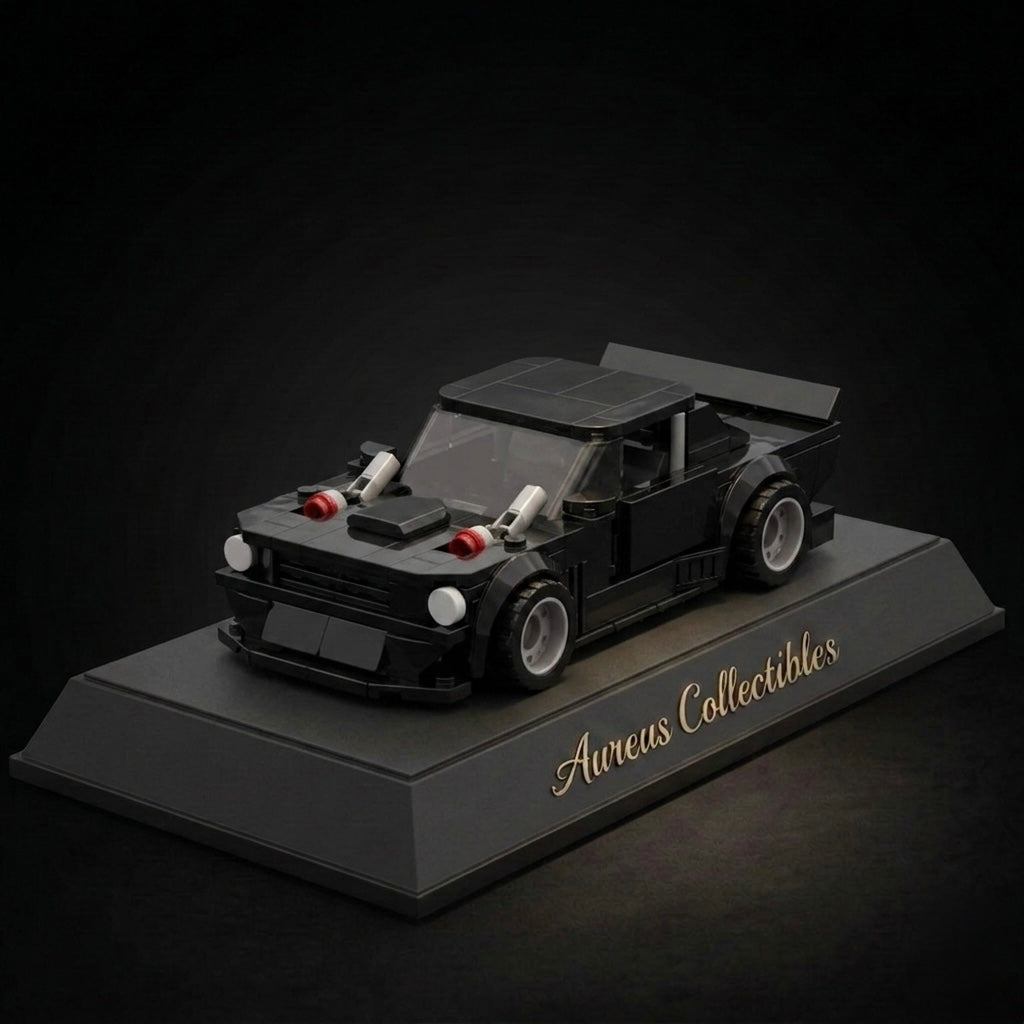 Assembling Speed8 Grid Car Model Building Blocks