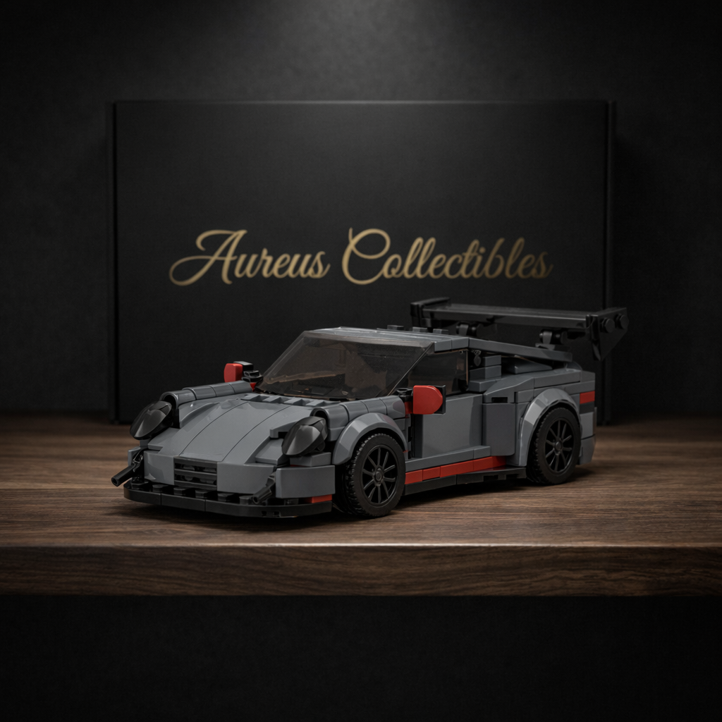 Children's Toy Car Racing Model MOC Building Blocks Puzzle DIY