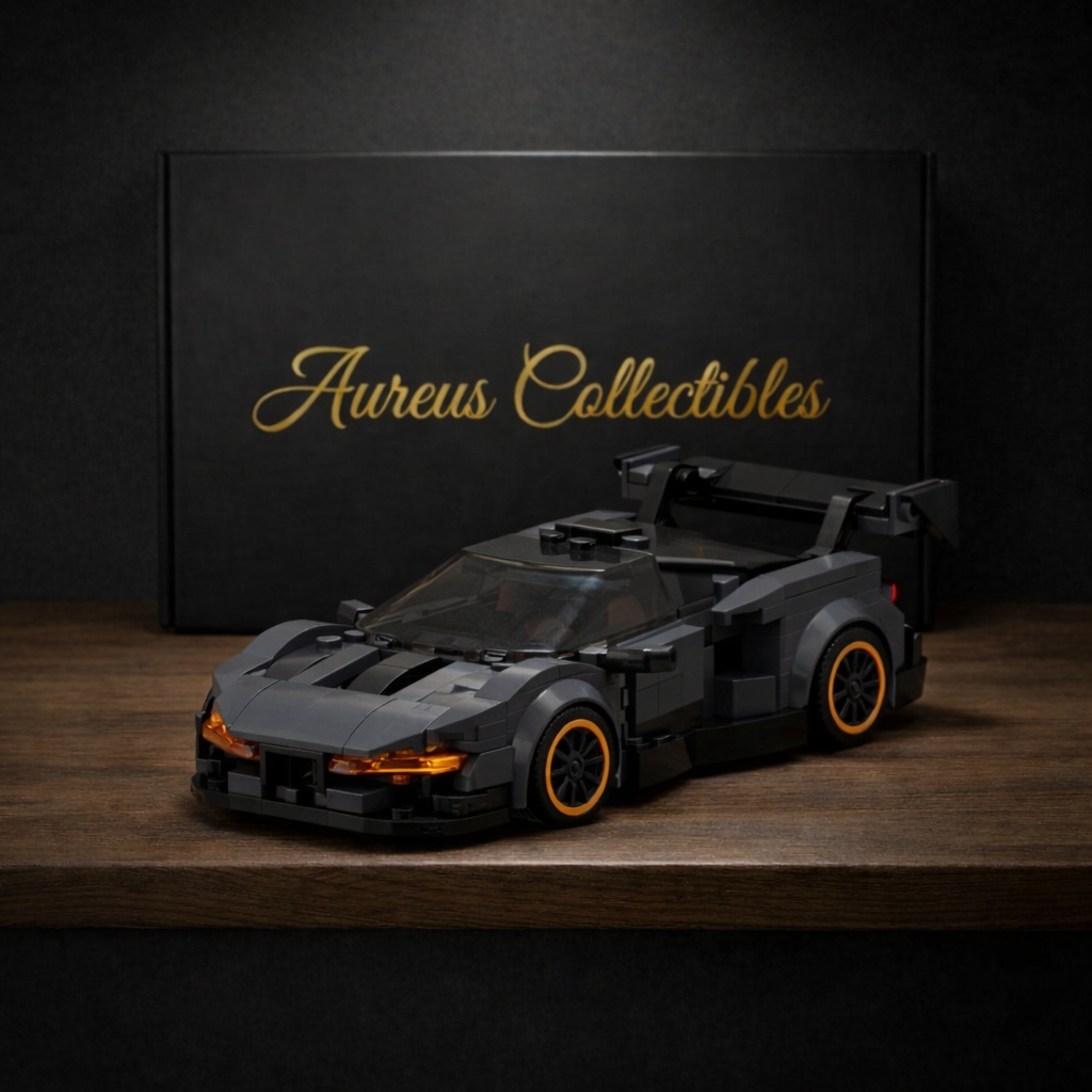 Building Block Toy Creative Super Sports Car Speed8 Grid Model